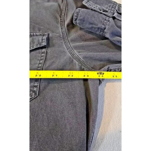 VTG Converse Men’s Long Sleeve Black Button-Down Shirt Size Large (Pre-Y2K) - Picture 14 of 16